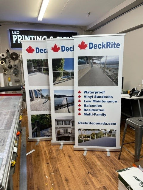 Roll-up Banners & Trade Show Displays